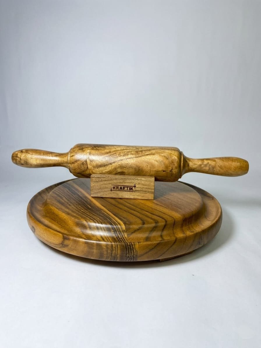 Acacia & Papdi Chakla Belan Set